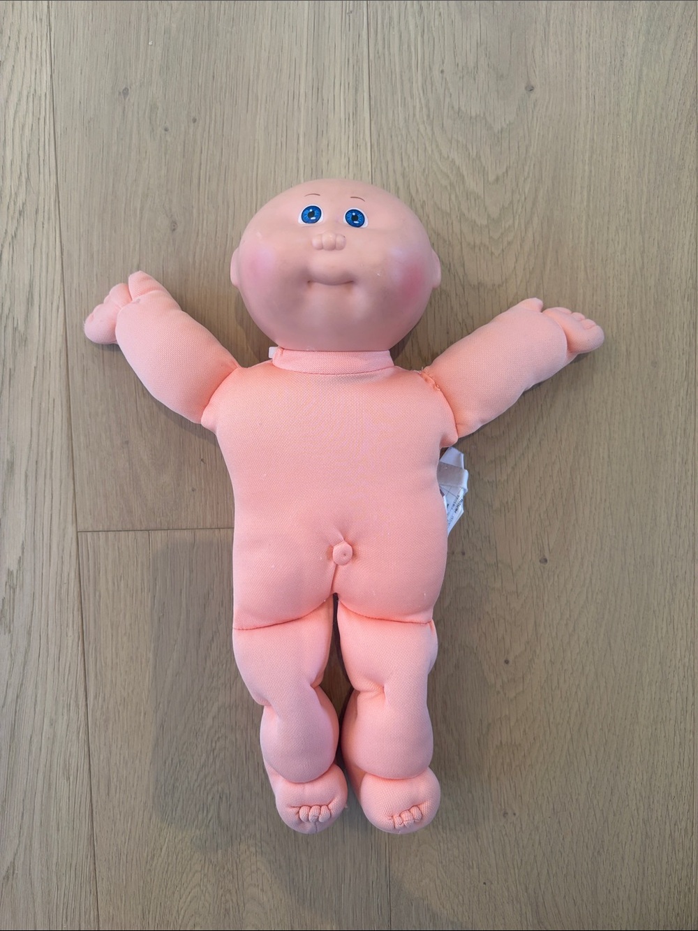 Vintage 1980s Cabbage Patch Kid Coleco Bald Blue Eyes Xavier Roberts